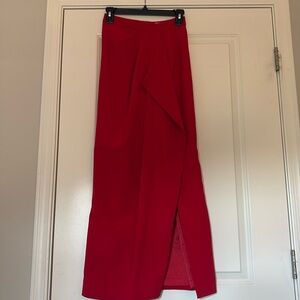 Belle Badgley Mischka Red Skirt
